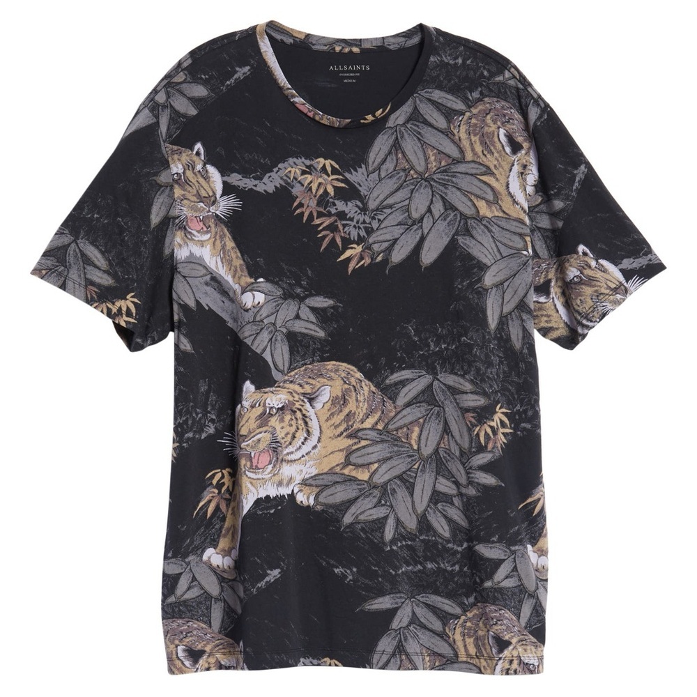 All Saints Chokai Tiger Tee oversized​